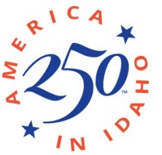 America 250 in Idaho Logo